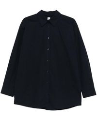 TOTEME - Relaxed Solid Shirt - Lyst