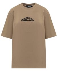 DSquared² - Logo Crew Neck T-Shirt - Lyst