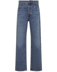 Miu Miu - Straight High Rise Jeans - Lyst