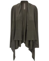 Rick Owens - 'Medium Wrap' Cardigan - Lyst