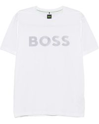 BOSS - Slim Logo T-Shirt - Lyst