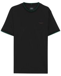 BOSS - Solid Crew Neck T-Shirt - Lyst