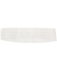 Corneliani - Pleated Cummerbund Belt - Lyst