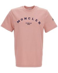 Moncler - Logo T-Shirt - Lyst