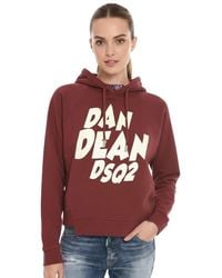 DSquared² - Graphic Hood Sweatshirt - Lyst