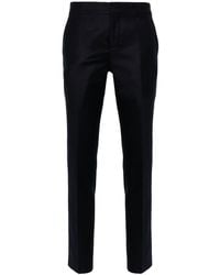 Ami Paris - Mid-Rise Tailored Trousers - Lyst