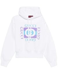 Gucci - Hooded Sweatshirt With Print - Lyst