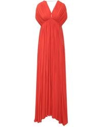 Lanvin - Mini Draped Suit Dress - Lyst