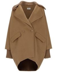 P.A.R.O.S.H. - P. A.R. O.S. H. Oversized Wool Cape Coat - Lyst