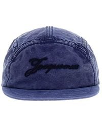 Jacquemus - Dark Logo Baseball Hat - Lyst