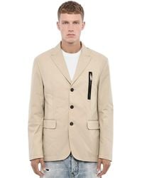 DSquared² - Solid Notched Lapel Blazer - Lyst