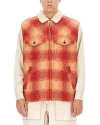 Isabel Marant - Plaid Shirt Collar Jacket - Lyst