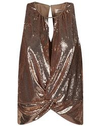 Dahlo - Sequin Cropped Top - Lyst