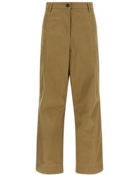 Dries Van Noten - Tapered Pleated Pants - Lyst