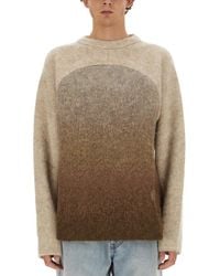 ERL - Crew Neck Sweaters - Lyst