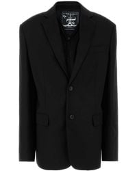 Y. Project - Stretch Jersey Oversize Blazer - Lyst