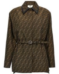 Fendi - Ff Jacket - Lyst