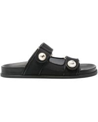 Jimmy Choo - Fayence Patent Leather Sandals - Lyst