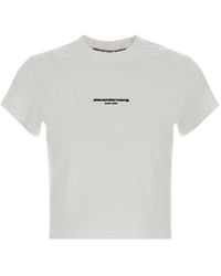 Alexander Wang - Logo Crew Neck T-Shirt - Lyst
