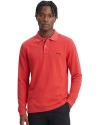 Woolrich - Full Sleeves Logo Polo - Lyst