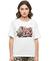 DSquared² - Graphic Crew Neck T-Shirt - Lyst