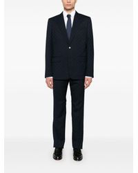 gucci-Dark-Blue-Gg-Wool-