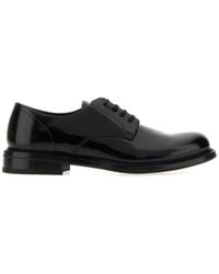 Prada - Leather Lace-Up Shoes - Lyst
