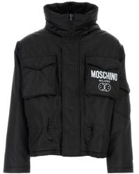 Moschino - Nylon Padded Jacket - Lyst