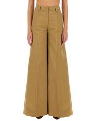 THE LATEST - Regular Flat Front Pants - Lyst
