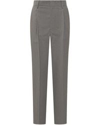 Victoria Beckham - High-Waisted Tailored Trousers - Lyst