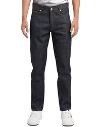 HUGO - Dark Mid Rise Jeans - Lyst