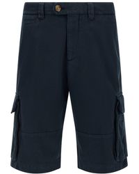 Brunello Cucinelli - Cargo Bermuda Shorts - Lyst