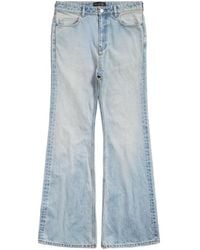 Balenciaga - Flared Denim Jeans - Lyst