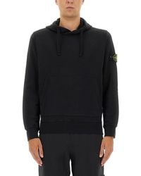 Stone Island - Regular Solid Hoodie - Lyst