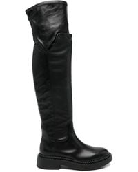 Ash - Tall Boots With Rounded Toe - Lyst