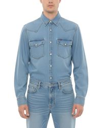 DIESEL - Light Regular Shirt - Lyst