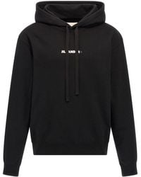 Jil Sander - Cotton T-Shirt With Logo Print - Lyst
