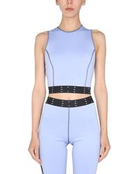 McQ - Solid Crew Neck Top - Lyst