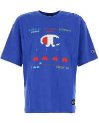Champion - Crewneck Printed T-Shirt - Lyst