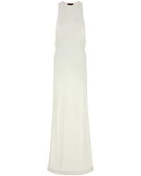 Gucci - Crepe Long Dress Top - Lyst