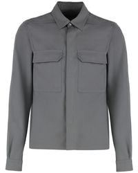 Rick Owens - Regular Solid Shirt - Lyst