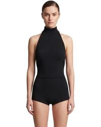 Max Mara - Solid Turtle Neck Top - Lyst
