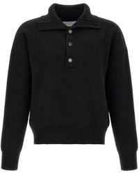 Ami Paris - 'Ami De Cœur' Patch Sweater - Lyst