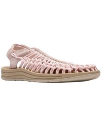 Keen - Taupe Logo Sandals - Lyst