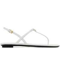 Prada - Solid Infradito Sandals - Lyst