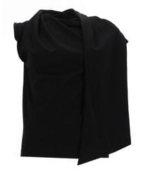 THE GARMENT - Solid Cowl Neck Top - Lyst