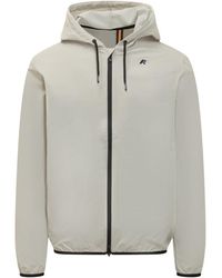 K-Way - Solid Hood Jacket - Lyst