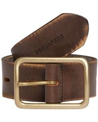 DSquared² - Solid Belt - Lyst