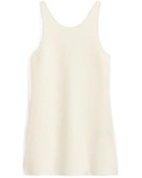 TOTEME - Knitted Scoop Neck Tank Top - Lyst