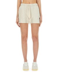 Autry - Cotton Solid Shorts - Lyst